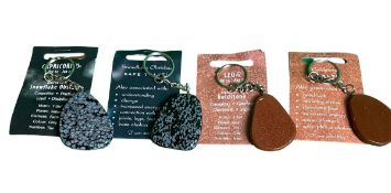 20 x Gem Stone Keychain