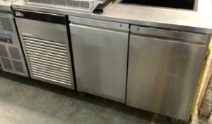 Foster G2 2 Door Pizza Fridge Under Counter