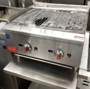 New 2 Burner Gas Chargrilled