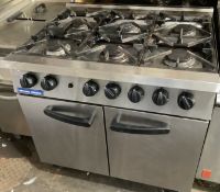 Blue Seal 6 Burner Gas Cooker