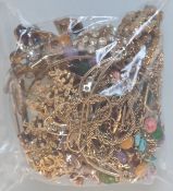 A Collection of Yellow Metal Jewellery. Approx. 284 Grams