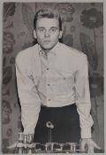 A Billy Fury Autograph. The Autograph Was Obtained Circa 1963 By The Original Owner.