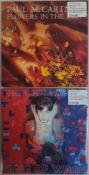 2 x Paul McCartney Vinyl LPs – Flowers In The Dirt & Tug of War – UK First Pressings – EX To NM.
