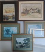 A Collection of 8 x Prints – Brenda Tierney – Peter Bradfield Etc.