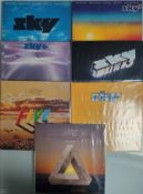 A Collection of 7 x Sky Vinyl LPs – First UK Pressings - VG+ To EX Condition.