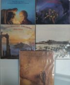 A Collection of 5 x The Moody Blues / Justin Heywood Vinyl LPs – UK First Pressings.