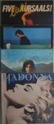 4 x Viny LPs – Kursaal Flyers – Boz Scaggs Japan Import – Madonna Etc – First Pressings. VG+ To...