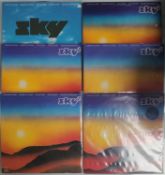 6 x Sky LPs - UK First Pressings – German Pressing – VG+ To EX.