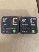 Mixed Box Every Man Jack Hair Styling Clay x42 & Hair Grooming Fiber Cream x48 Est Retail Value £...