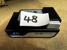 Vax 4.0 Max One Pwr Battery, RRP £60 - Grade U