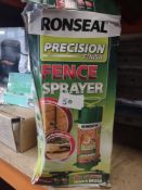 Ronseal Precision Finish Fence Sprayer. RRP £30 - Grade U