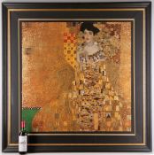 Gustav Klimt 22ct Gold Inlay 