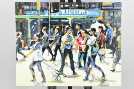 Original Oil On Canvas By Lacy