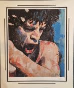 Mick Jagger Limited Edition By Sidney Maurer 