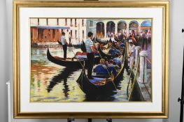 Very Large Original Painting By English Artist Tony Rome