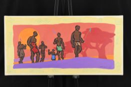 Gerry Baptist Original Painting On Canvas