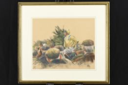 Original Pastel Painting By The Alan Brassington