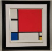 Piet Mondrian Limited Edition. Composition Series