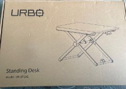 Amazon FBA Urbo Sit Stand Desk Converter Est Value £80 R*