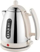 Dualit 1.5L Electric Kettle, Canvas White