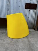 Tao L Flowerpot glass plastic material YELLOW - MyYour - USED - APPROX. RRP £350