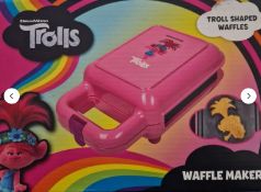 20 x Fizz Creations Trolls Waffle Maker Novelty Dreamworks Kitchen. RRP £200 - Grade A