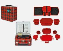 10 x Aladdin Heritage Plaid Lunch Kit 5 Piece Set Kids Adults Bento Tupperware. RRP £200 - Grade...