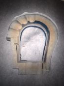 Hunebelle French I930s Art Deco Opalescent Stylised Greek Warrier Cheiftain, Glass Objet D'Art