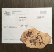 Banksy (British 1974) Cork Postcard of Peckham Rock AKA 'Shopping Trolly's', With Provenance, 201...