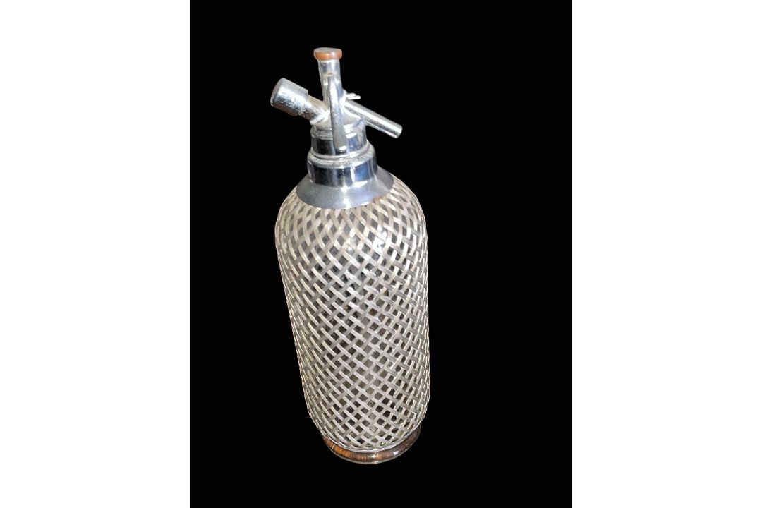 Vintage Cut Glass Soda Syphon - Image 1 of 4
