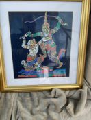 Thai Dancers Painting