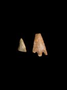 Antiquities: English Neolithic Stone Age Arrow Heads, Yorkshire Finds