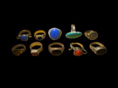 10 Near Eastern Islamic Rings (£8 UK £18 International)