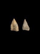 Antiquities: English Neolithic Stone Age Arrow Heads, Yorkshire Finds