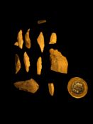 Antiquities: English Neolithic Stone Age Microlith Scrapers, Found Hindon Wiltshire