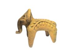 Ancient Style Clay Elephant