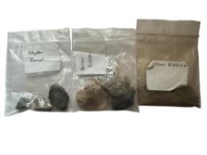 Antiquities: Neolithic Flints and Soil Sample From Archaeological Dig