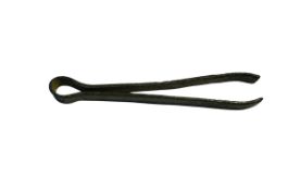 Antiquities: Roman Bronze Tweezers 1st-2nd Century, (£5 UK £15 International Post)