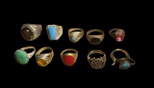 10 Near Eastern Islamic Rings (£8 UK £18 International)