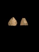 Antiquities: English Neolithic Stone Age Arrow Heads, Yorkshire Finds