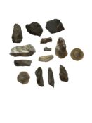 Antiquities: Neolithic Stone Flint Tools, Found Barningham Moor, Frankinshaw Well