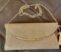 Carvela Kurt Geiger Silver/Bronze Glitter Bag