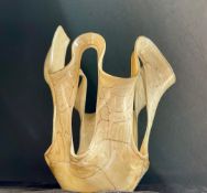 Makora Krosno Glass Handkerchief Vase