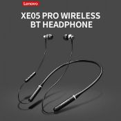 Original Lenovo XE05 XE05Pro Neckband Bluetooth Headset Pure Stereo Sports Running IPX5 Waterproo...