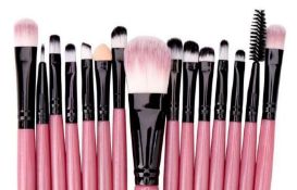 15Pc Make Up Brush Set
