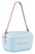 Retro Pop Baby Blue Polarbox 20L Picnic / Camping / Garden Drink Store Insulated Cool Box RRP £60