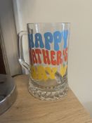 Father’s Day Glass Tankard, Beer and Gift Bag