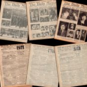 Job lot Ireland War of Independence Irish Bloodshed Antique Newspapers 1920.
