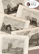 Job-Lot Grose 1792-1797 Antique Copper Block Engravings Wicklow Ireland.