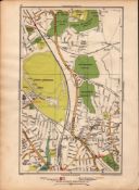 Pre-War London Hendon The Hyde Mill Hill Edgware Southfields 1937 Map-27.